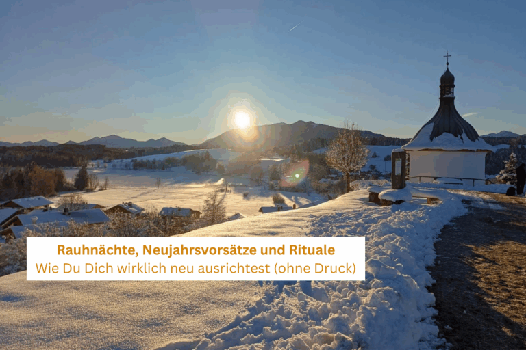 Blick auf eine Schneelandschaft