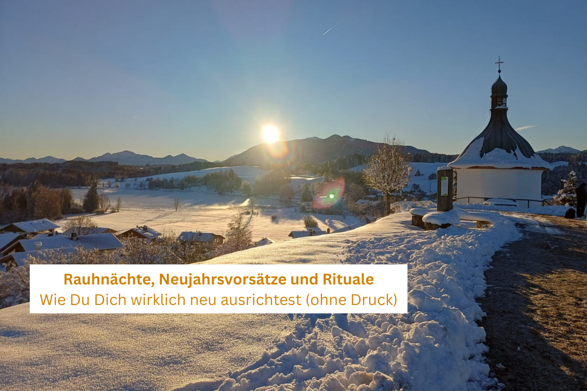 Blick auf eine Schneelandschaft